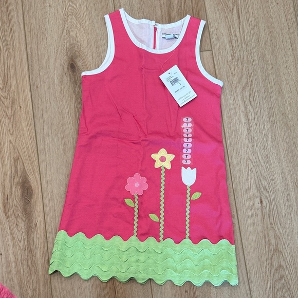 Hartstrings Pink Textured Dress - Picture 1 of 3